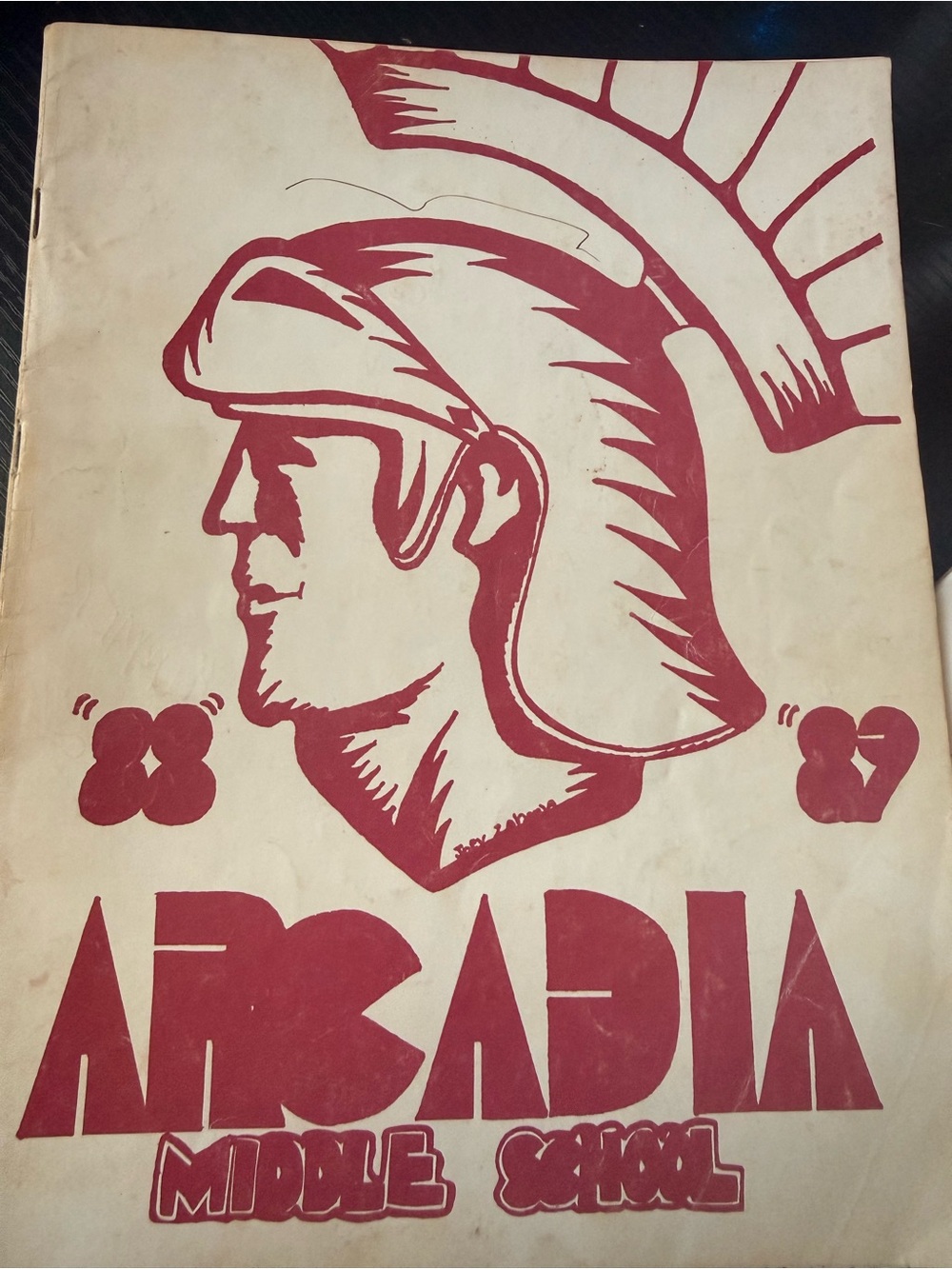 1988-89 Greece Arcadia Middle School Yearbook